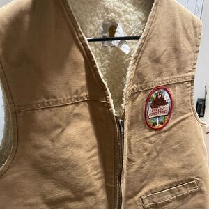 80’s Smokey the bear Sherpa vest
